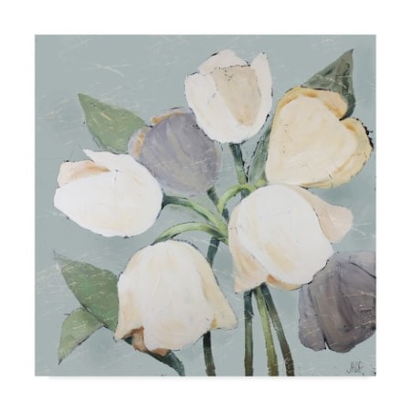 Trademark Fine Art Jade Reynolds 'French Tulips I' Canvas Art, 14x14 WAG07709-C1414GG